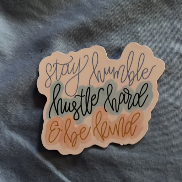 These are 5 motivational stickers. For you water bottle, laptop, binder, etc!🥰 - Picture 4 of 6